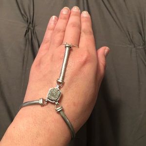 Kendra Scott bracelet with ring